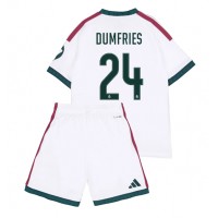 Real Madrid Denzel Dumfries #24 Koti Peliasu Lasten 2026-27 Lyhythihainen (+ Lyhyet housut)